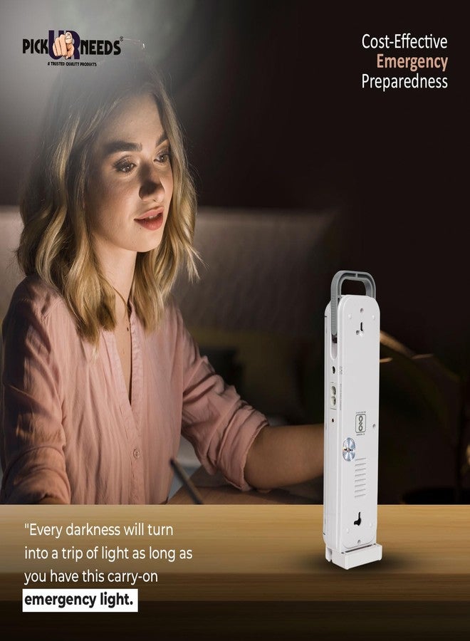 Pick Ur Needs Home Emergency Rechargeable 30 SMD LED Torch Light with Adjustable Brightness 15 hrs Lantern Emergency Light - Image 2